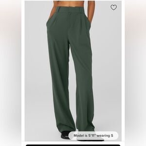 NWT ALO Dreamscape Trousers in Dark Cactus